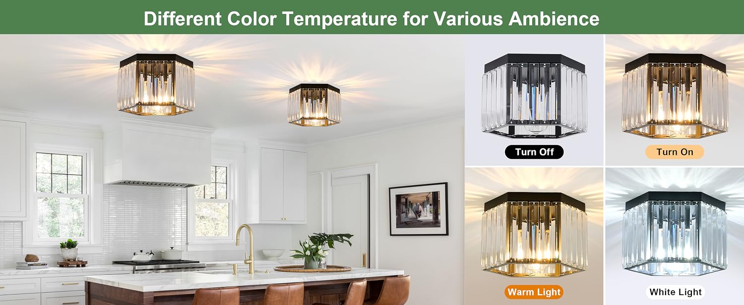 black chandelier