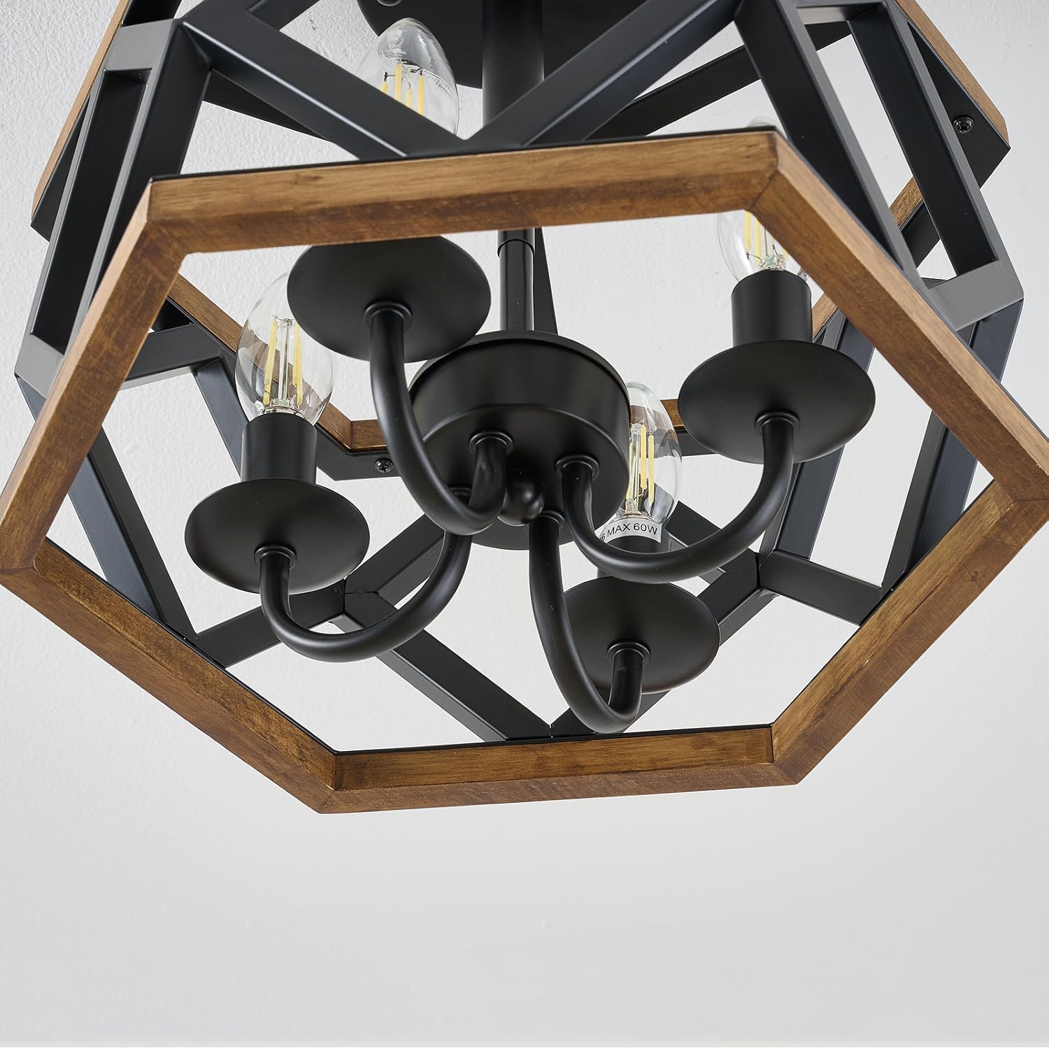 Rustic Ceiling Light Fixture