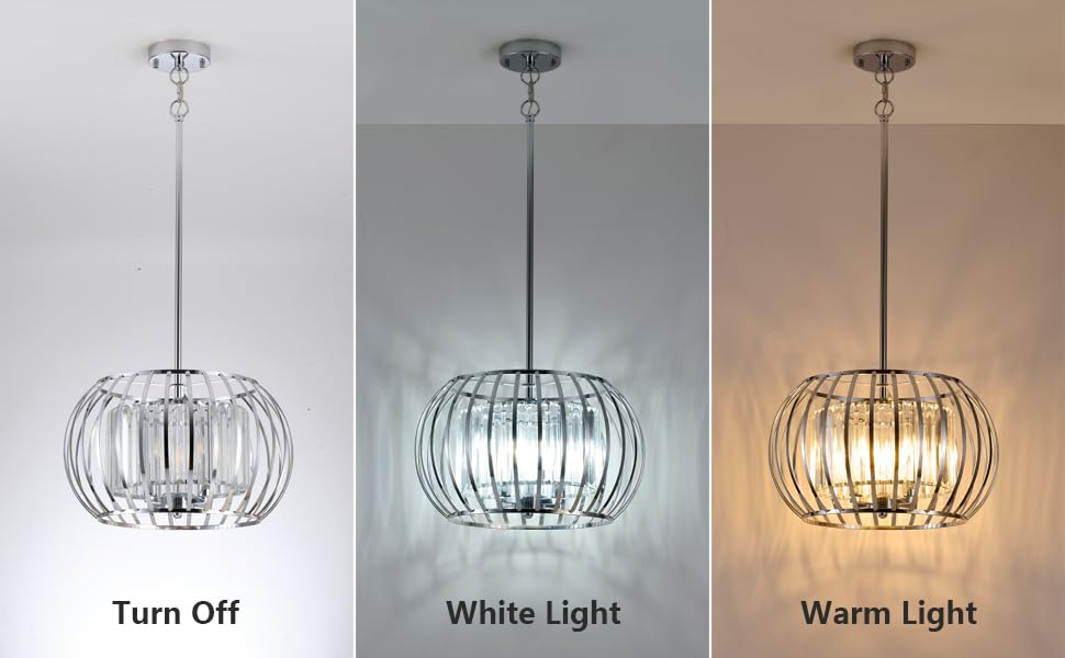 light pendant chrome