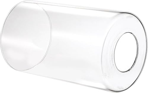 Sigaitwei Cylindrical Clear Glass Lampshade Replacement,E26 Socket. - Image 4